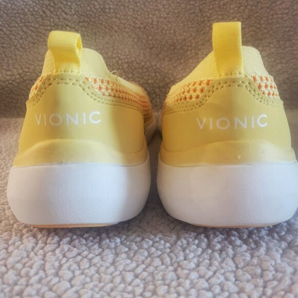 Vionic Women's Kallie Sporty Slip-on Yellow/White - Size 6.5 - Picture 5 of 12